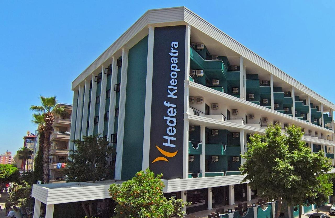 Hedef Kleopatra Otel Алания Экстерьер фото